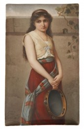 A GERMAN PORCELAIN "MIGNON" PO