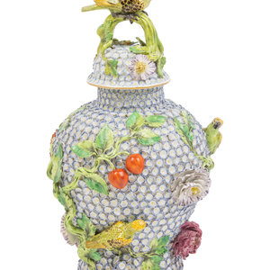 A German Porcelain 'Schneeballen'