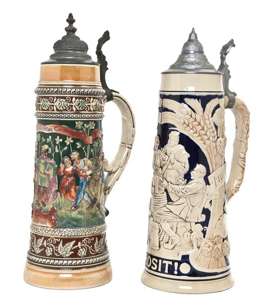 *A German Pottery Stein Marzi &