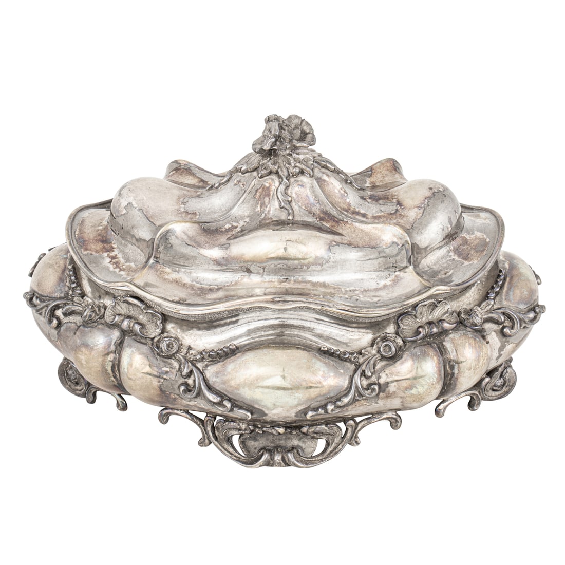 A GERMAN ROCOCO REVIVAL .800 SILVER
