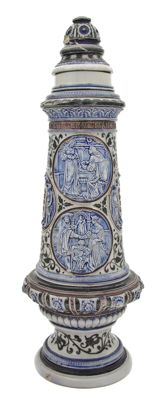 *A German Salt Glaze Vessel of