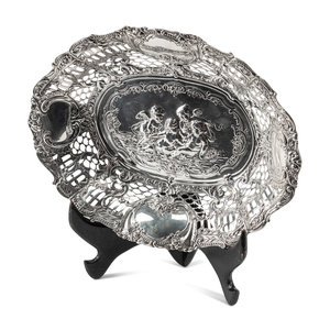 A German Silver Bowl Early 20th