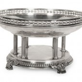 A German Silver Centerpiece Ba