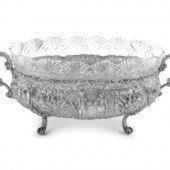 A German Silver Centerpiece Ba