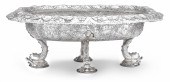 A German silver centerpiece bo