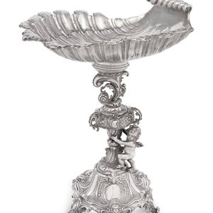 A German Silver Centerpiece Bowl
