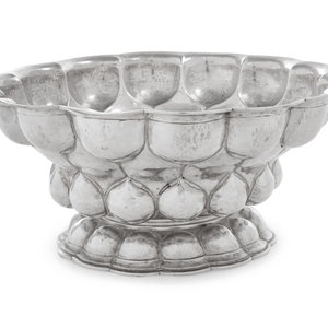 A German Silver Centerpiece Bowl B.
