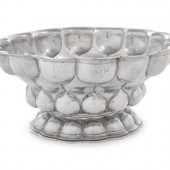 A German Silver Centerpiece Bo