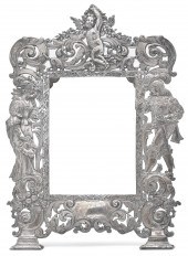 A German silver figural photo