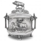 A German Silver-Plate Covered