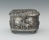 A German Silver Plated Equestr