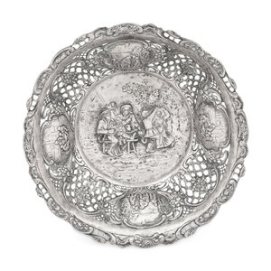 A German Silver Reticulated