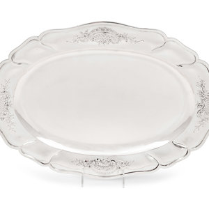 A German Silver Tray Leonhardt