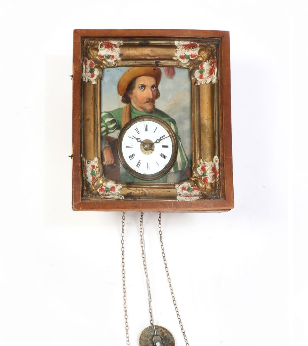 A GERMAN TOLE AND MIXED WOOD
