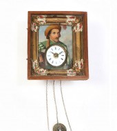 A GERMAN TOLE AND MIXED WOOD A