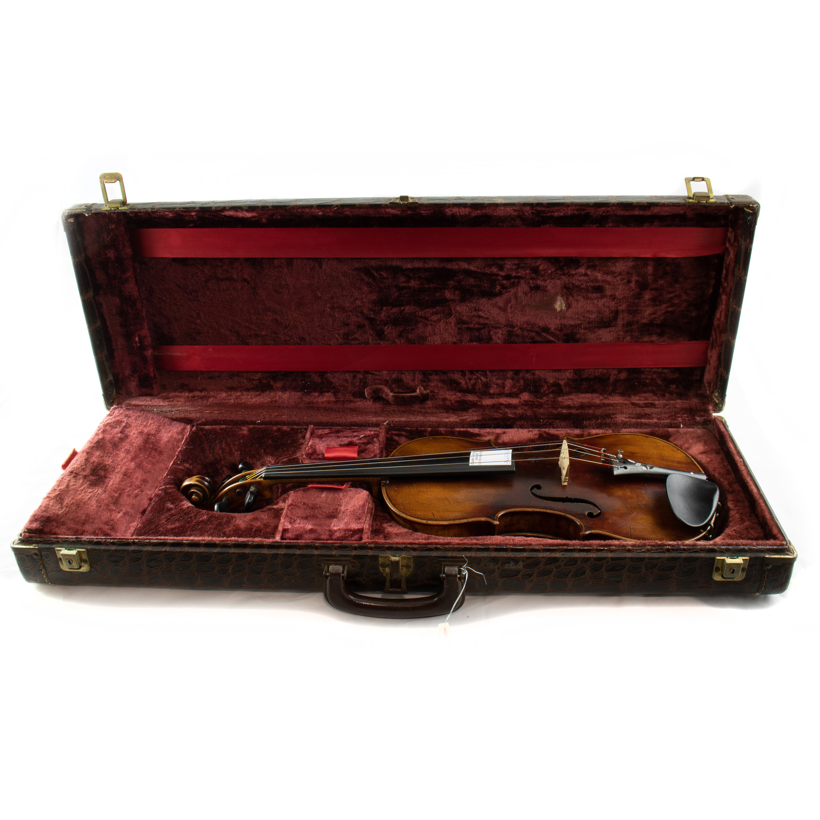 A GERMAN VIOLIN BEARING THE LABEL