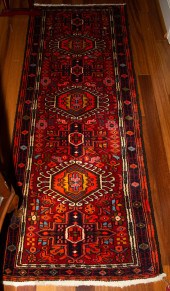 A GHARAJEH AREA RUNNER 5 ft. 5