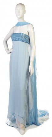 A Gianfranco Ferre Blue Silk E