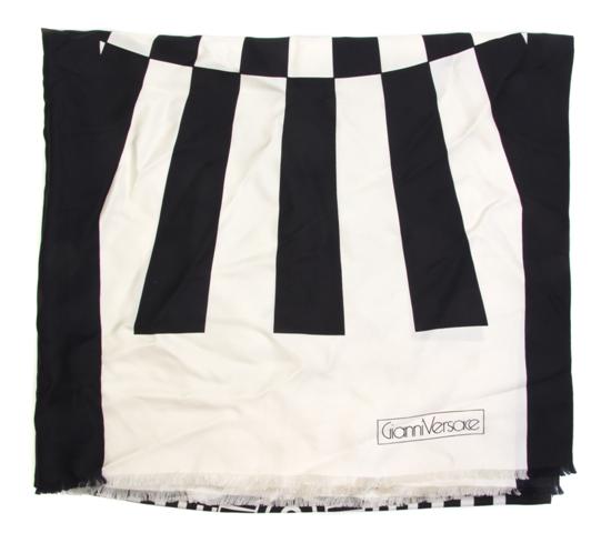 A Gianni Versace Black and White