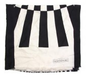 A Gianni Versace Black and Whi