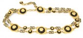 A Gianni Versace Black Enamel
