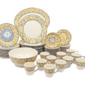 A Gien Baladins Porcelain Dess