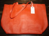 A GIGI NEW YORK LEATHER HANDBA
