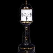 A Gilt and Patinated Lighthous