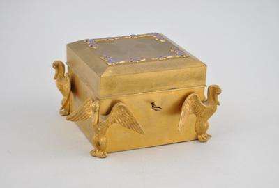 A Gilt Bronze and Enamel Scent