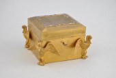A Gilt Bronze and Enamel Scent