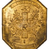 A Gilt Bronze French Republic