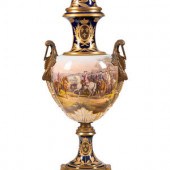 A Gilt Bronze Mounted Sèvres S