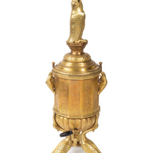 A Gilt Bronze Samovar 19th Century