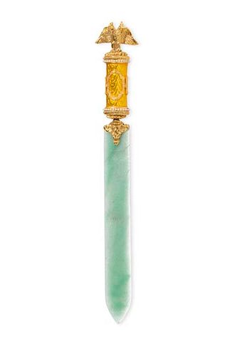 A GILT METAL, ENAMEL AND