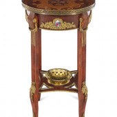 A Gilt Metal Mounted Side Tabl