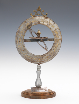A Gilt Metal Perpetual Calendar