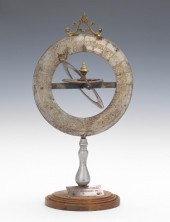 A Gilt Metal Perpetual Calenda