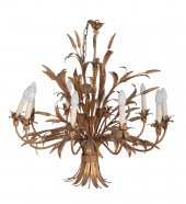 A GILT METAL WHEATSHEAF DESIGN