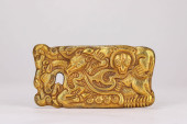 A GILT-SILVER 'AUSPICIOUS BEAS
