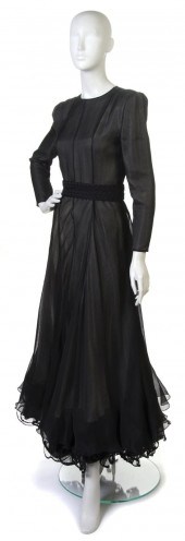 A Giorgio Armani Black and Gol