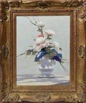 A. GISSON STILL LIFEOil on can