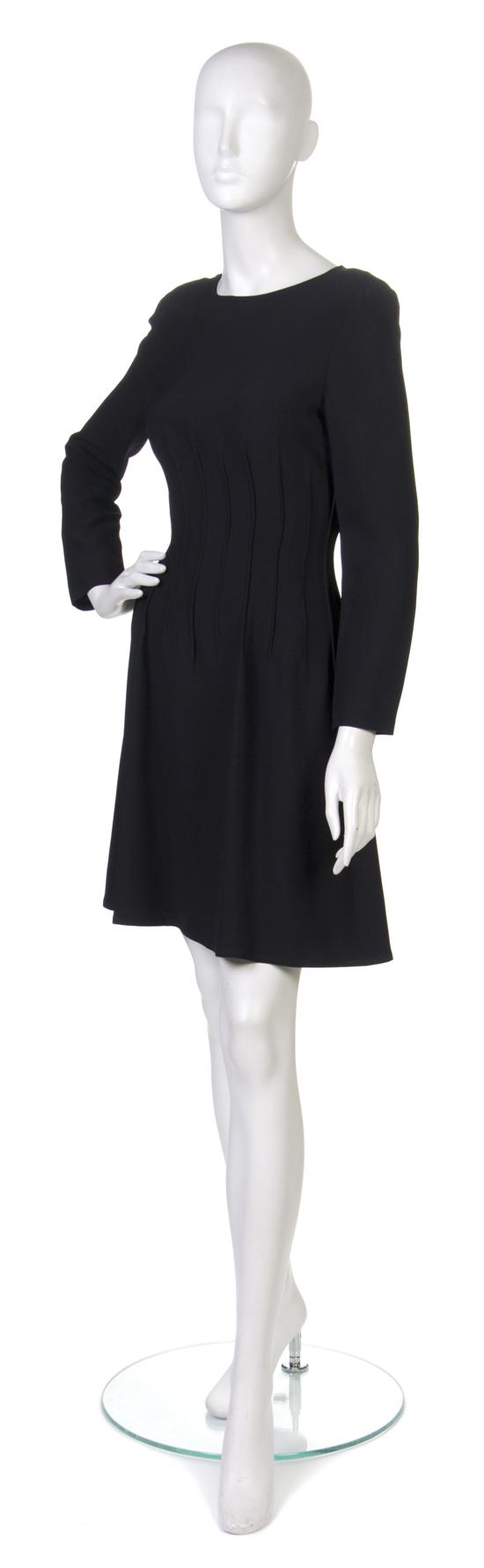 A Givenchy Black Jersey Dress
