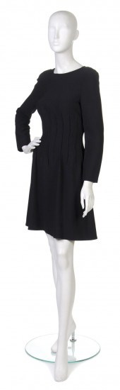 A Givenchy Black Jersey Dress