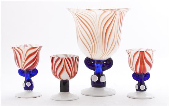 * A Glass Drinks Set comprising