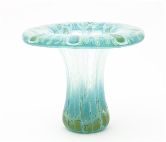A Glass Drop-out Vase Higgings