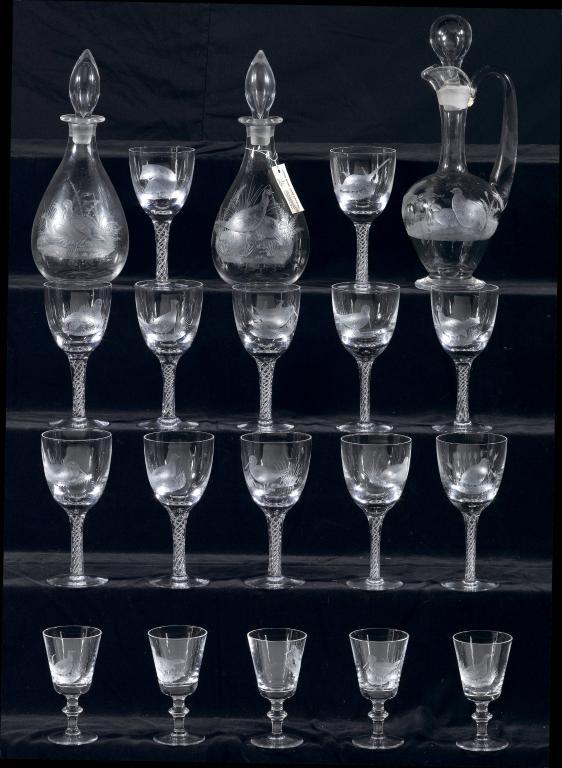 A GLASS GAME BIRDS SUITE ENGRAVED
