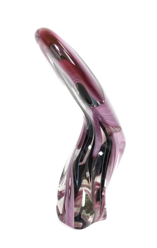 A Glass Sculpture John Lotton