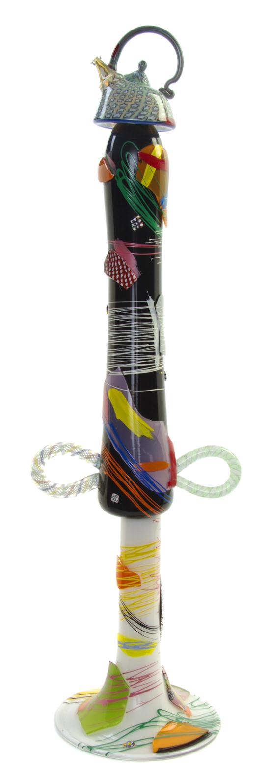 A Glass Sculpture Richard Marquis