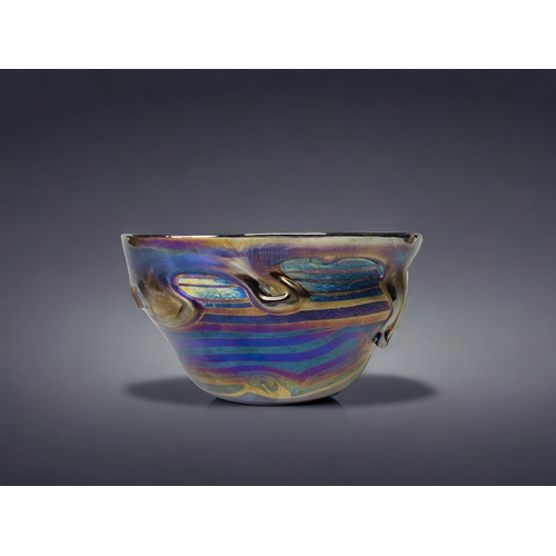 A GLASSFORM IRIDESCENT GLASS