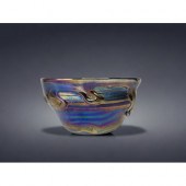 A GLASSFORM IRIDESCENT GLASS B